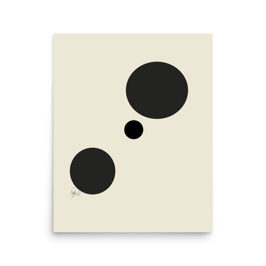 Type A dots Poster