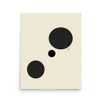 Type B dots Poster