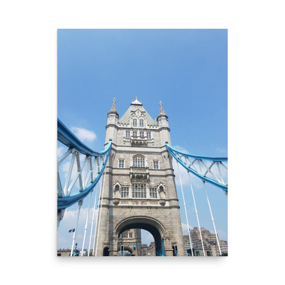 London bridge looking up, Poster