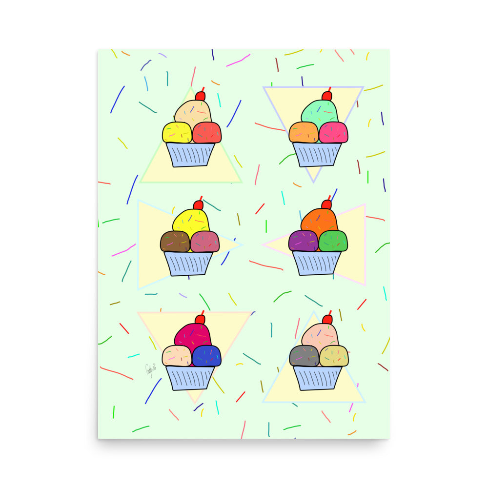 Ice Cream Time Poster