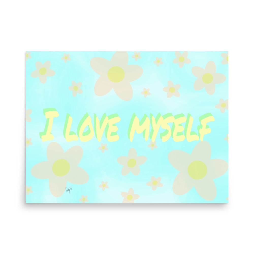 I Love Myself (Horizontal) Poster