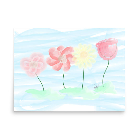 Buy myself flowers Poster