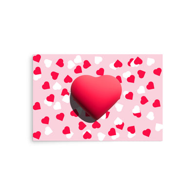 Valentines heart for love Poster