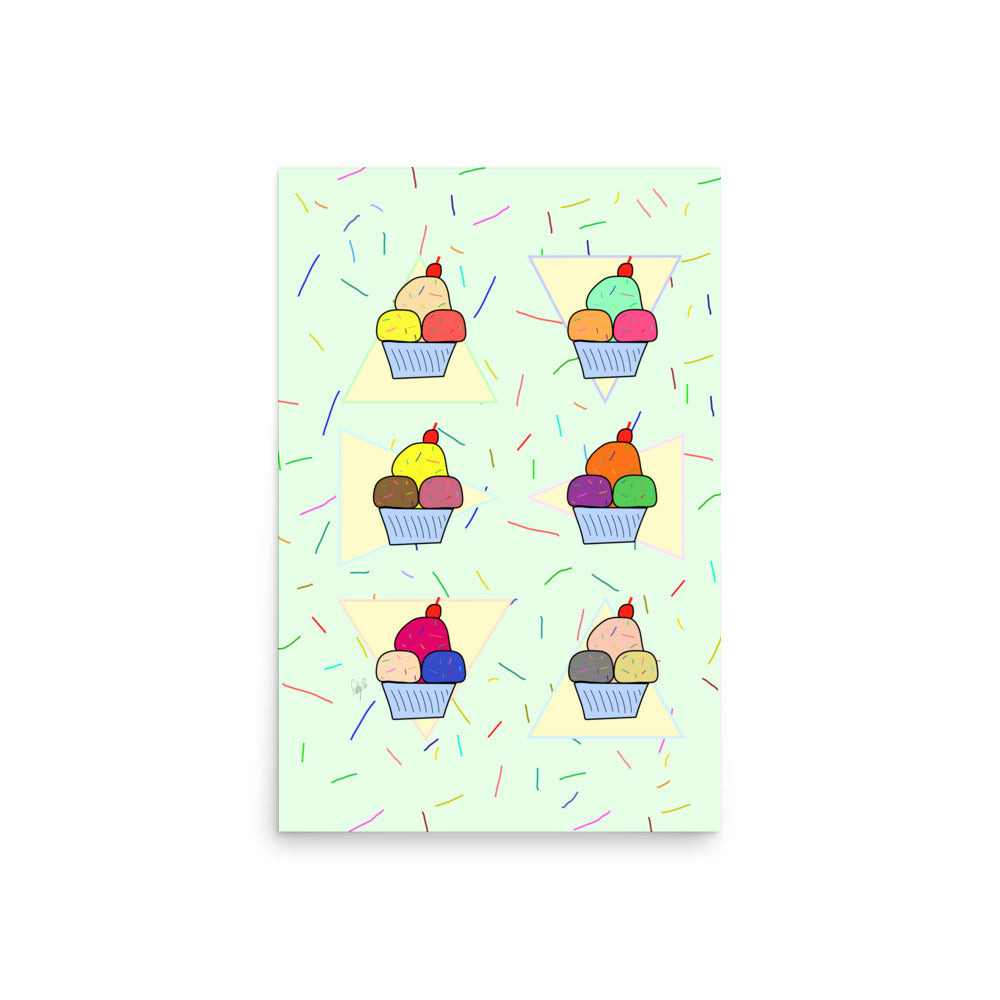 Ice Cream Time Poster