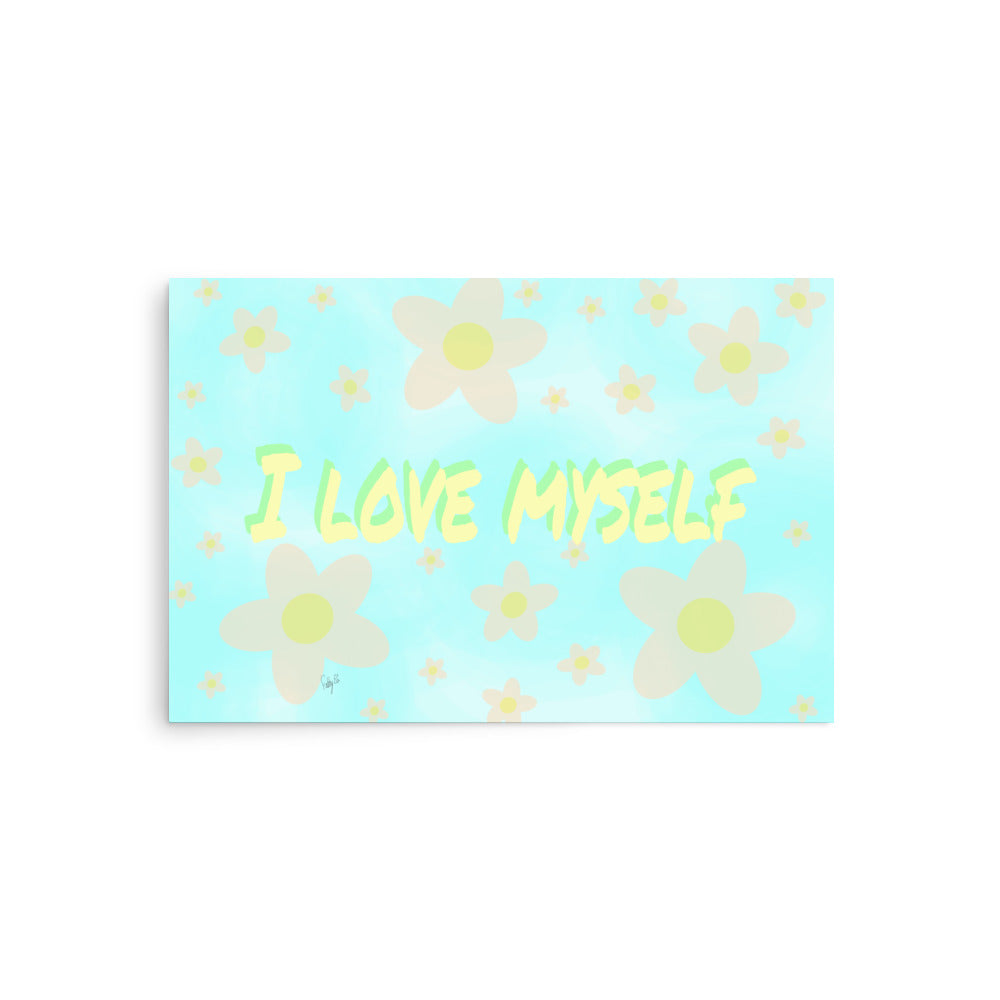 I Love Myself (Horizontal) Poster