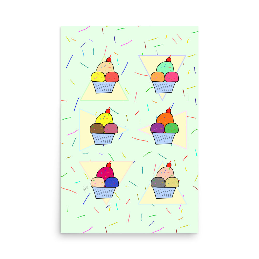 Ice Cream Time Poster