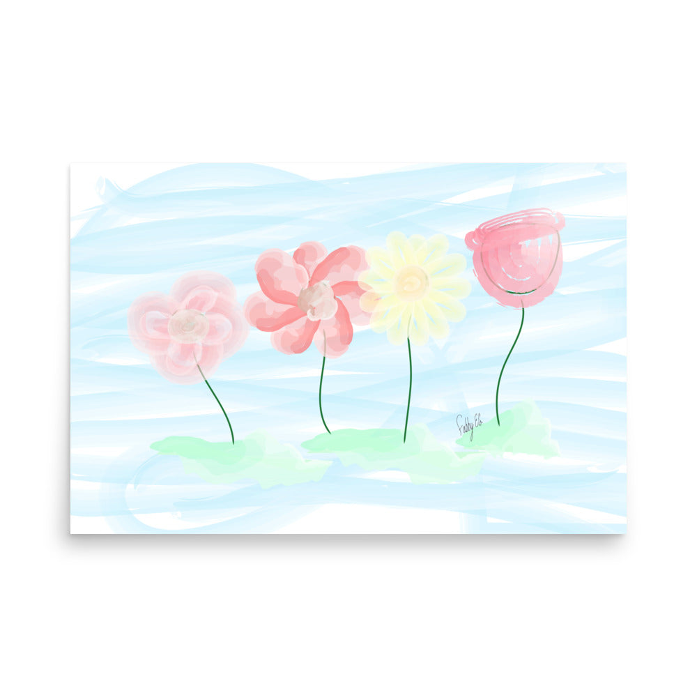 Buy myself flowers Poster