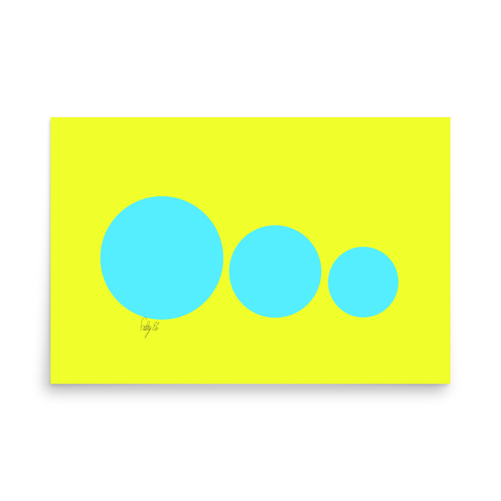 This escalated quickly yellow Poster