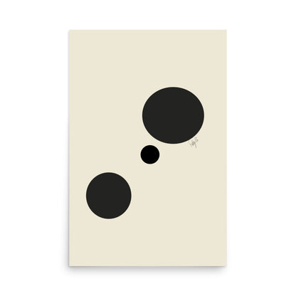 Type B dots Poster