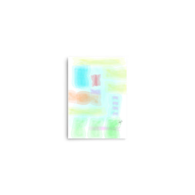 Watercolor Abstract Poster