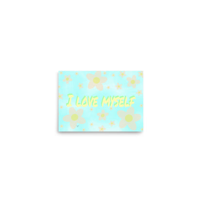 I Love Myself (Horizontal) Poster