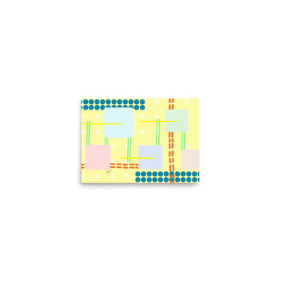 Off grid yellow Poster