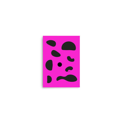 Dots pink Poster