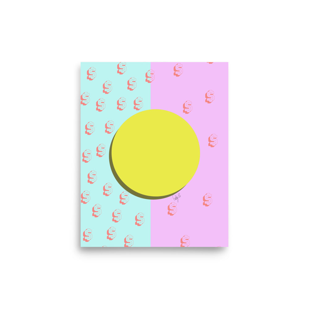 Equal Pay, I don’t want gold bars just pay me equally Poster