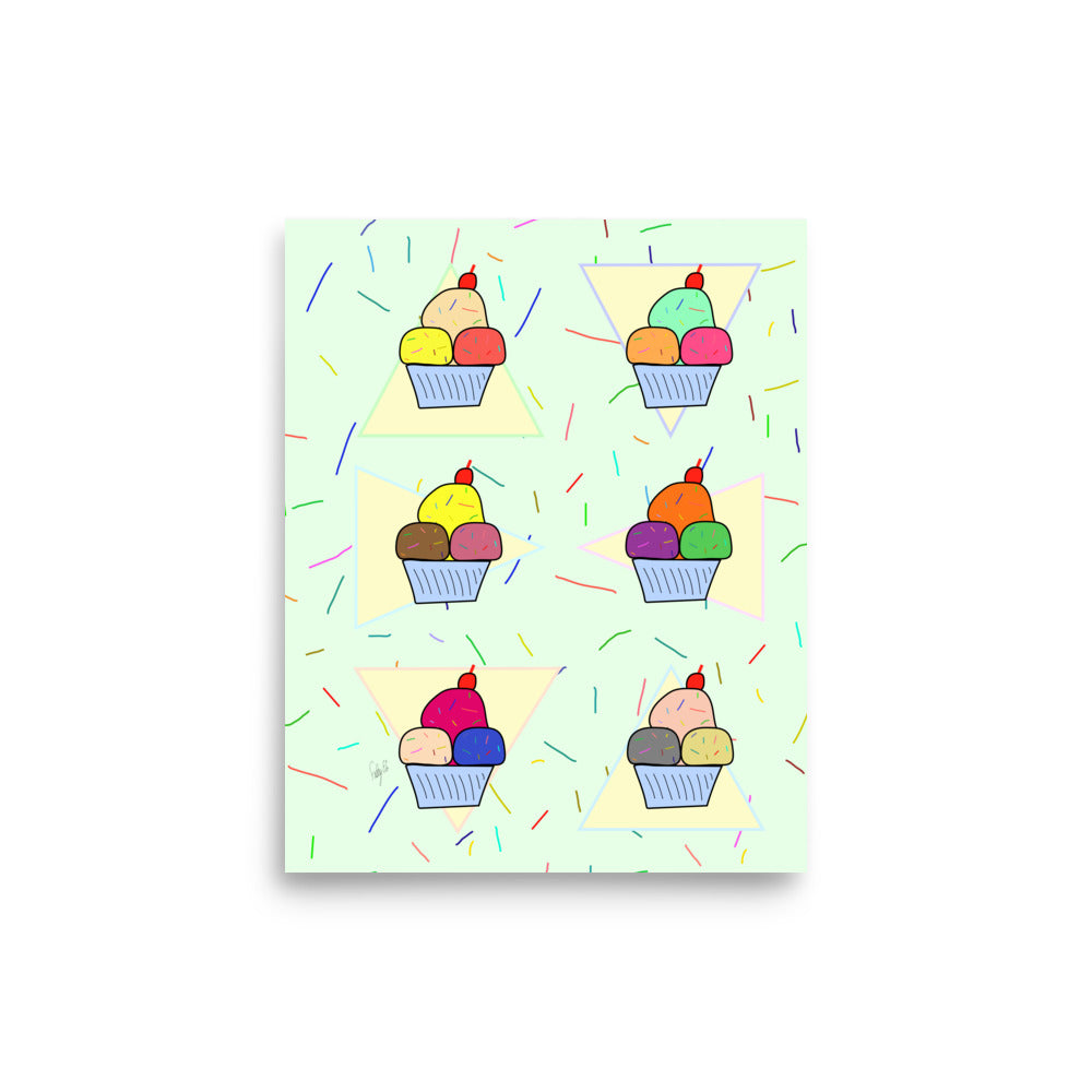 Ice Cream Time Poster