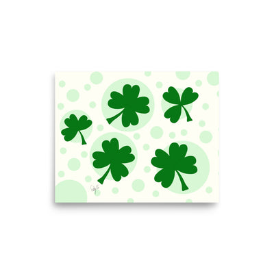 Patrick’s day in luck Poster