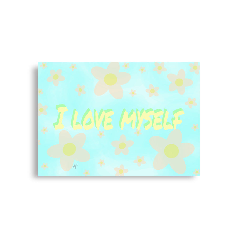 I Love Myself (Horizontal) Poster