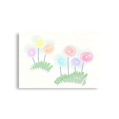 Women’s day flowers Poster