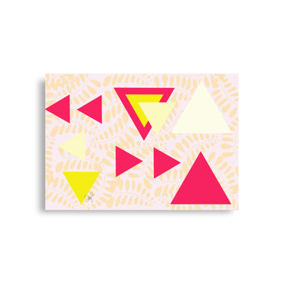 Triangular petals Poster