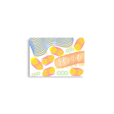 Spiral momentum (white), Poster