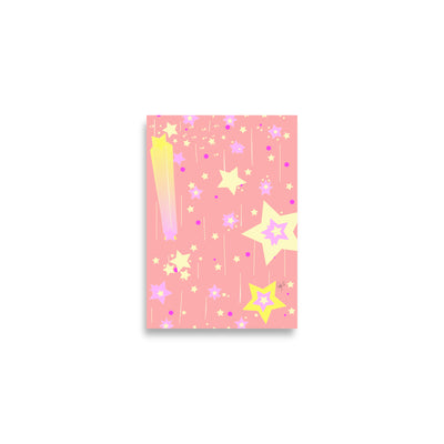 Yellow Stars Poster