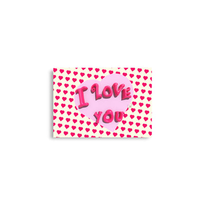 I love you heart Poster