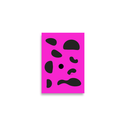 Dots pink Poster