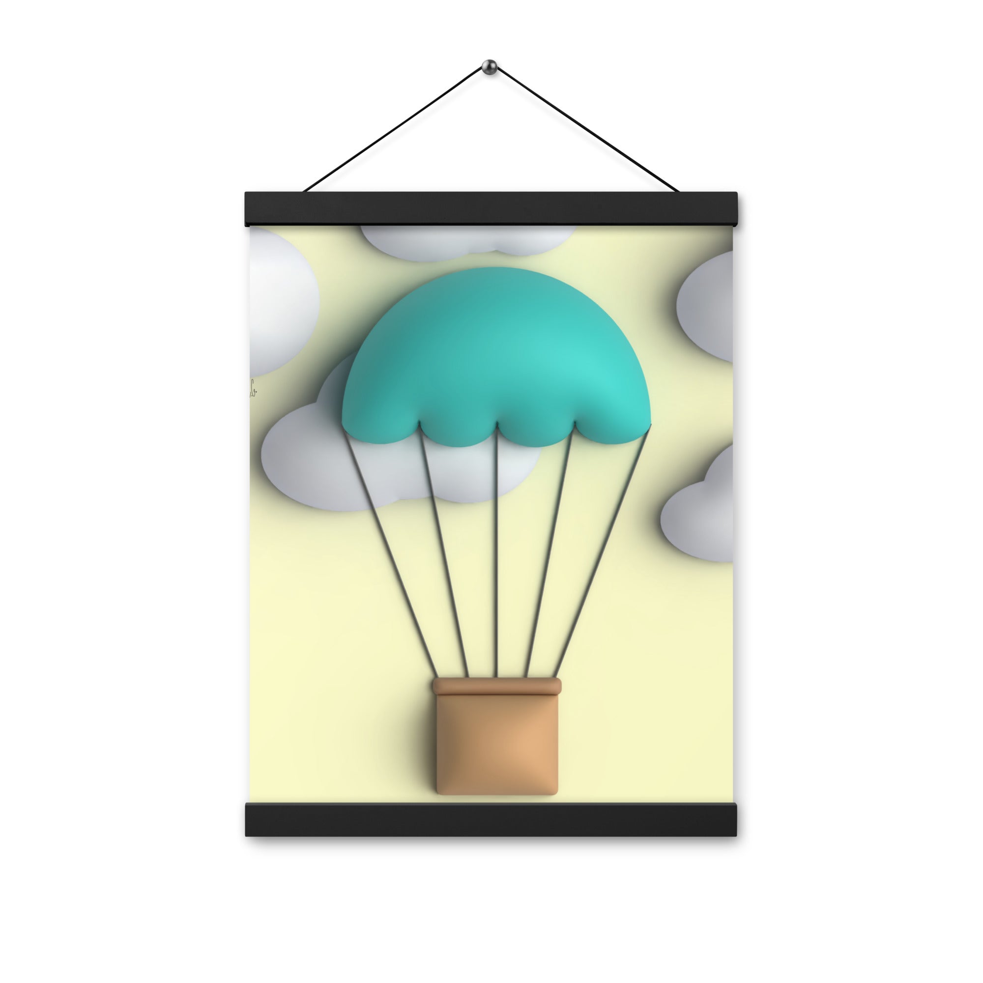 Air ballon Poster with hangers