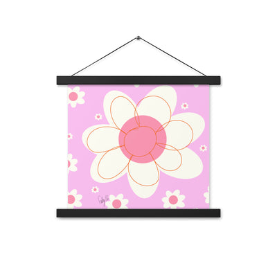 Yellow flower Poster with hangers