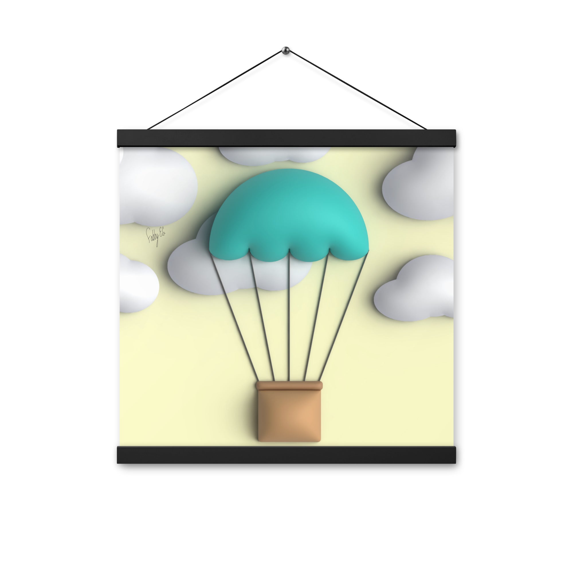Air ballon Poster with hangers