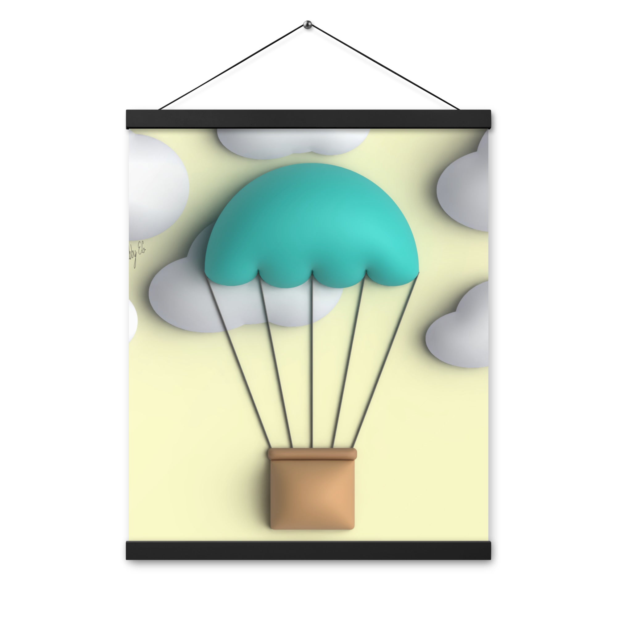 Air ballon Poster with hangers