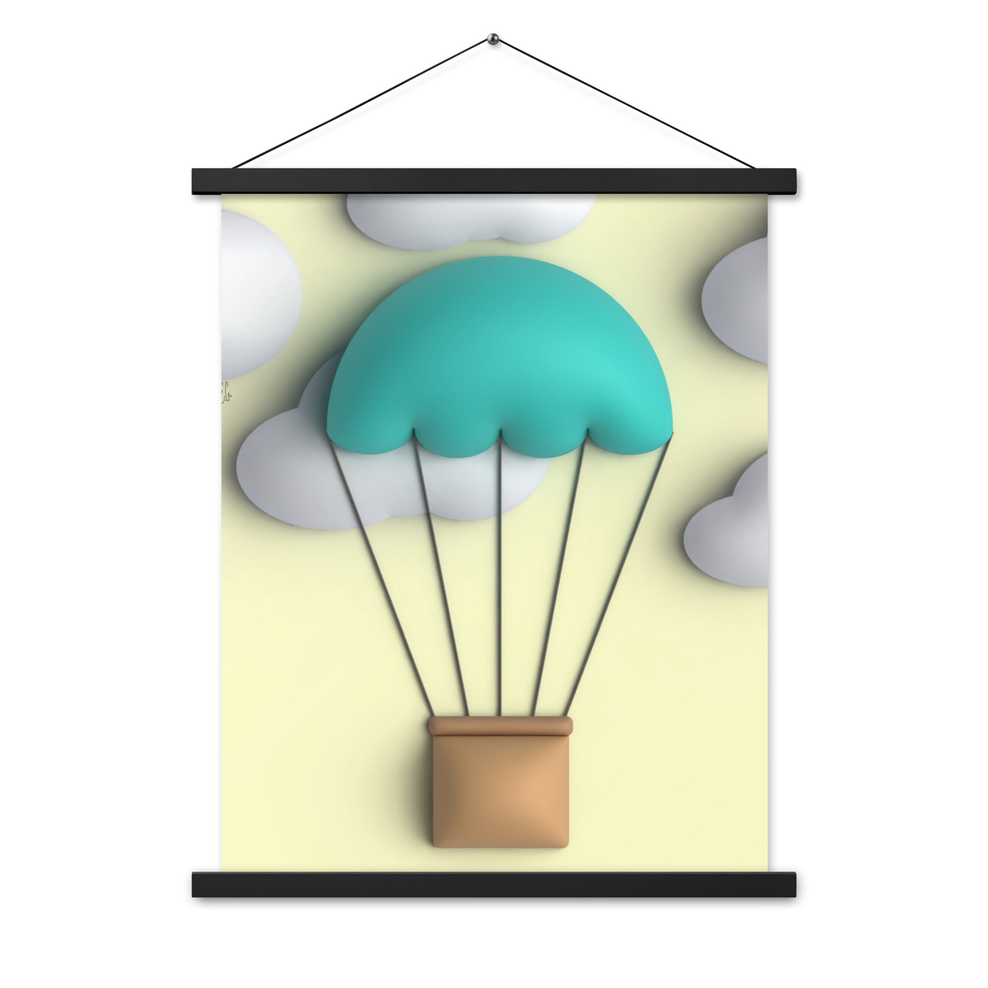Air ballon Poster with hangers