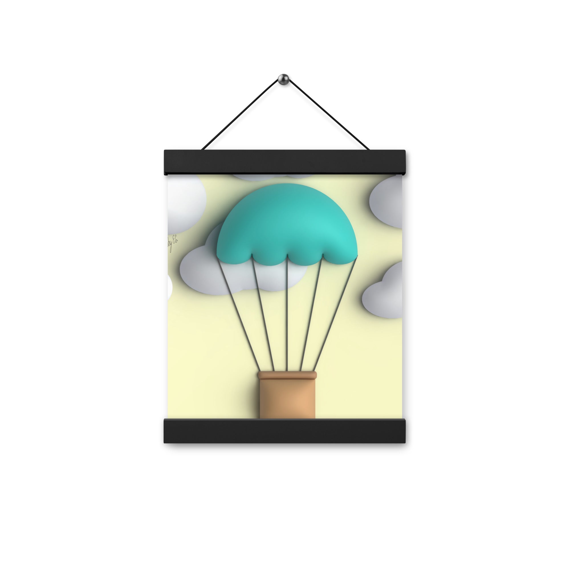 Air ballon Poster with hangers
