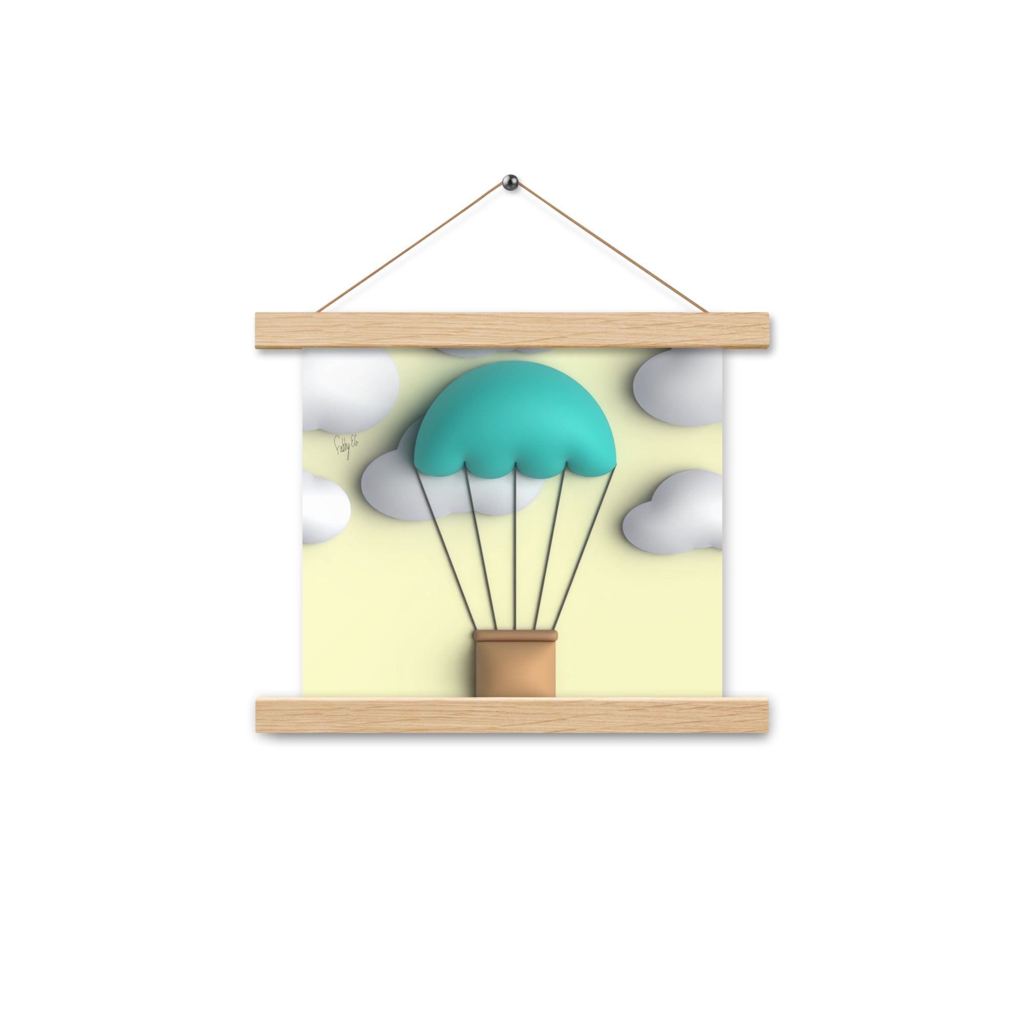 Air ballon Poster with hangers