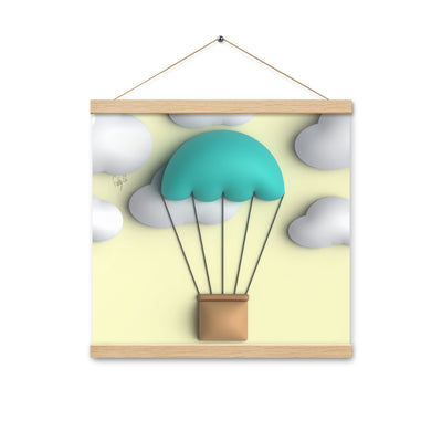 Air ballon Poster with hangers