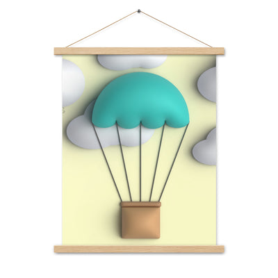 Air ballon Poster with hangers