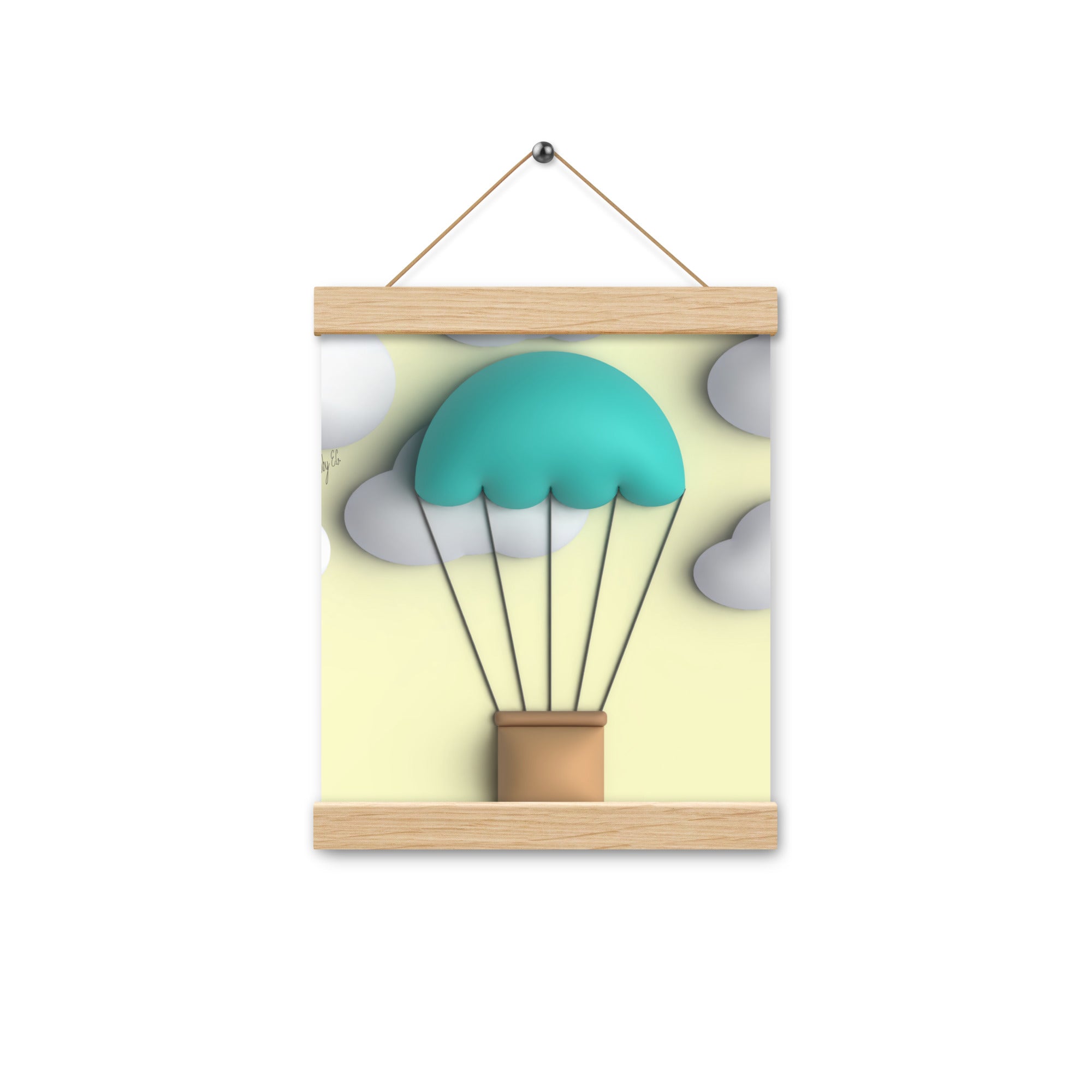 Air ballon Poster with hangers