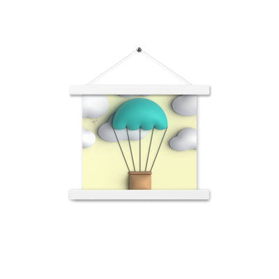 Air ballon Poster with hangers
