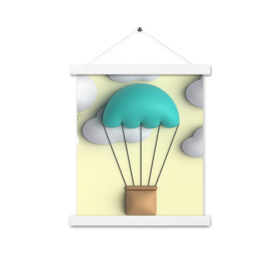 Air ballon Poster with hangers