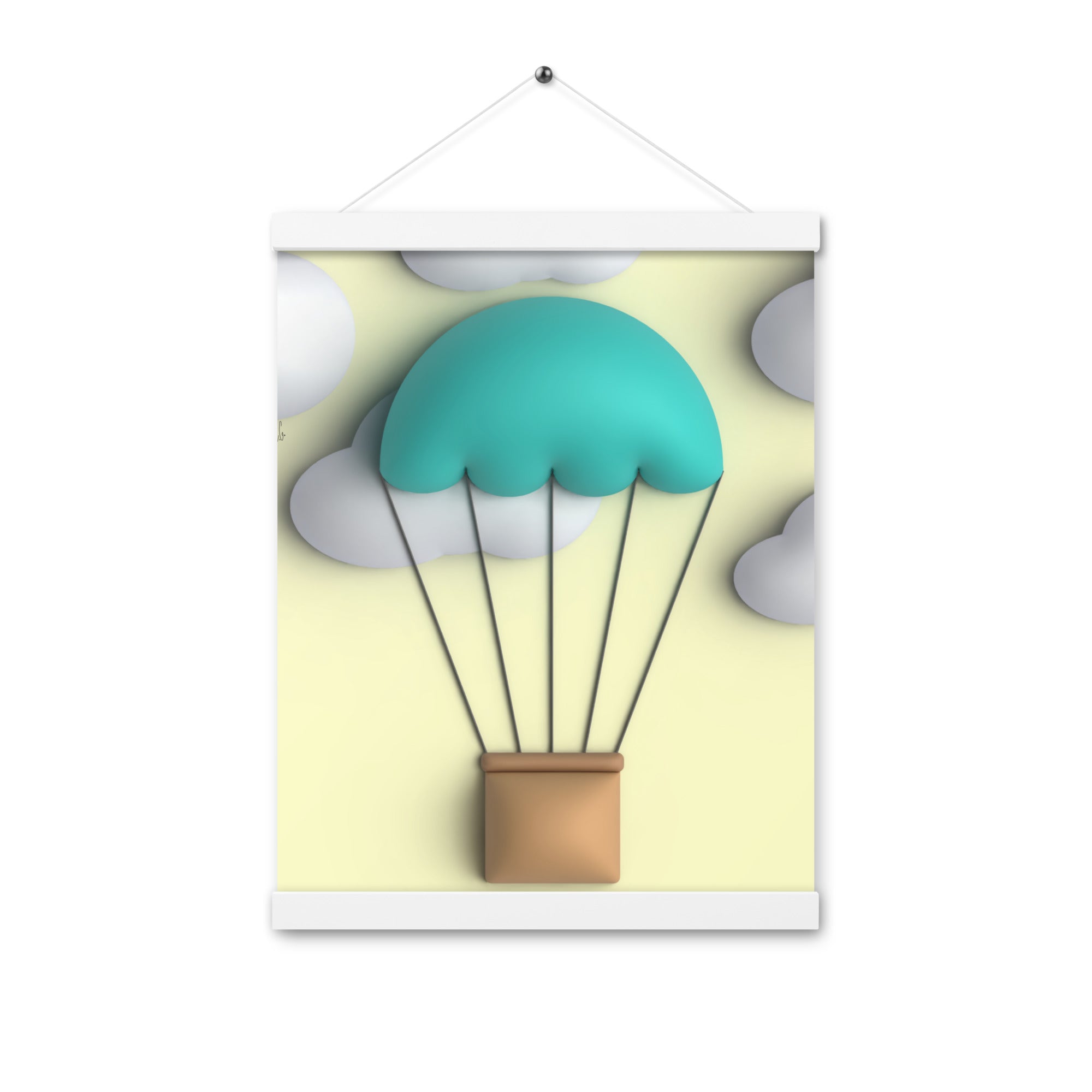 Air ballon Poster with hangers