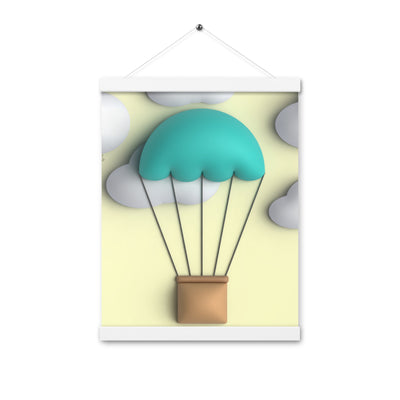 Air ballon Poster with hangers