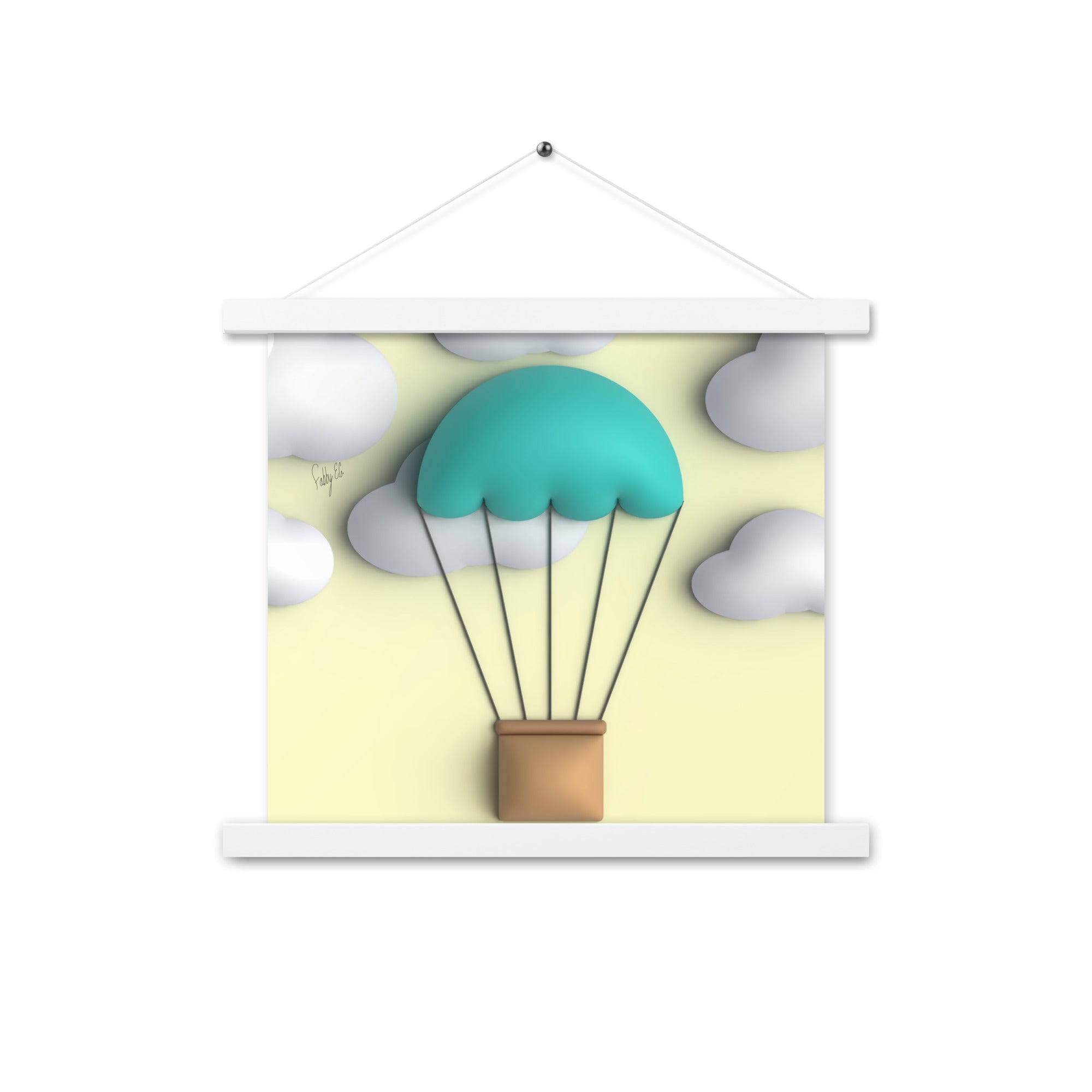 Air ballon Poster with hangers