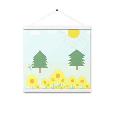 Peace day Poster with hangers