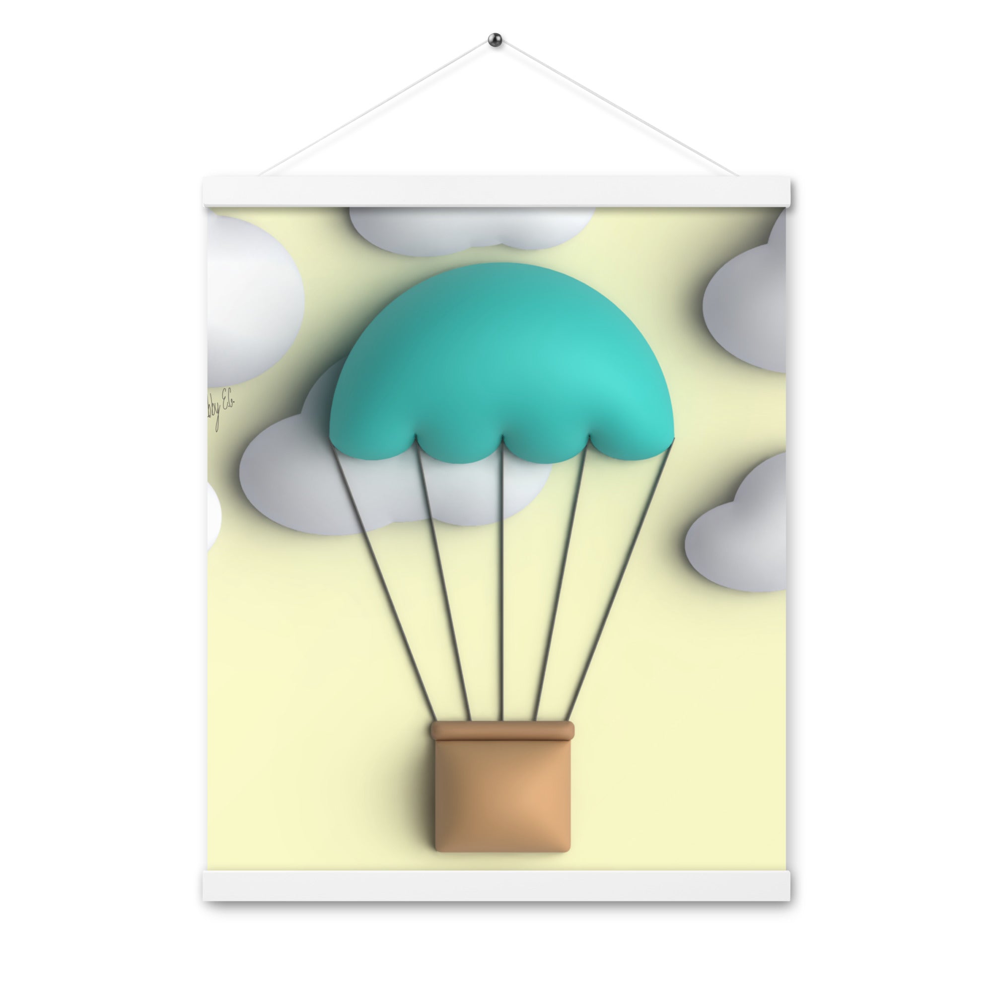 Air ballon Poster with hangers