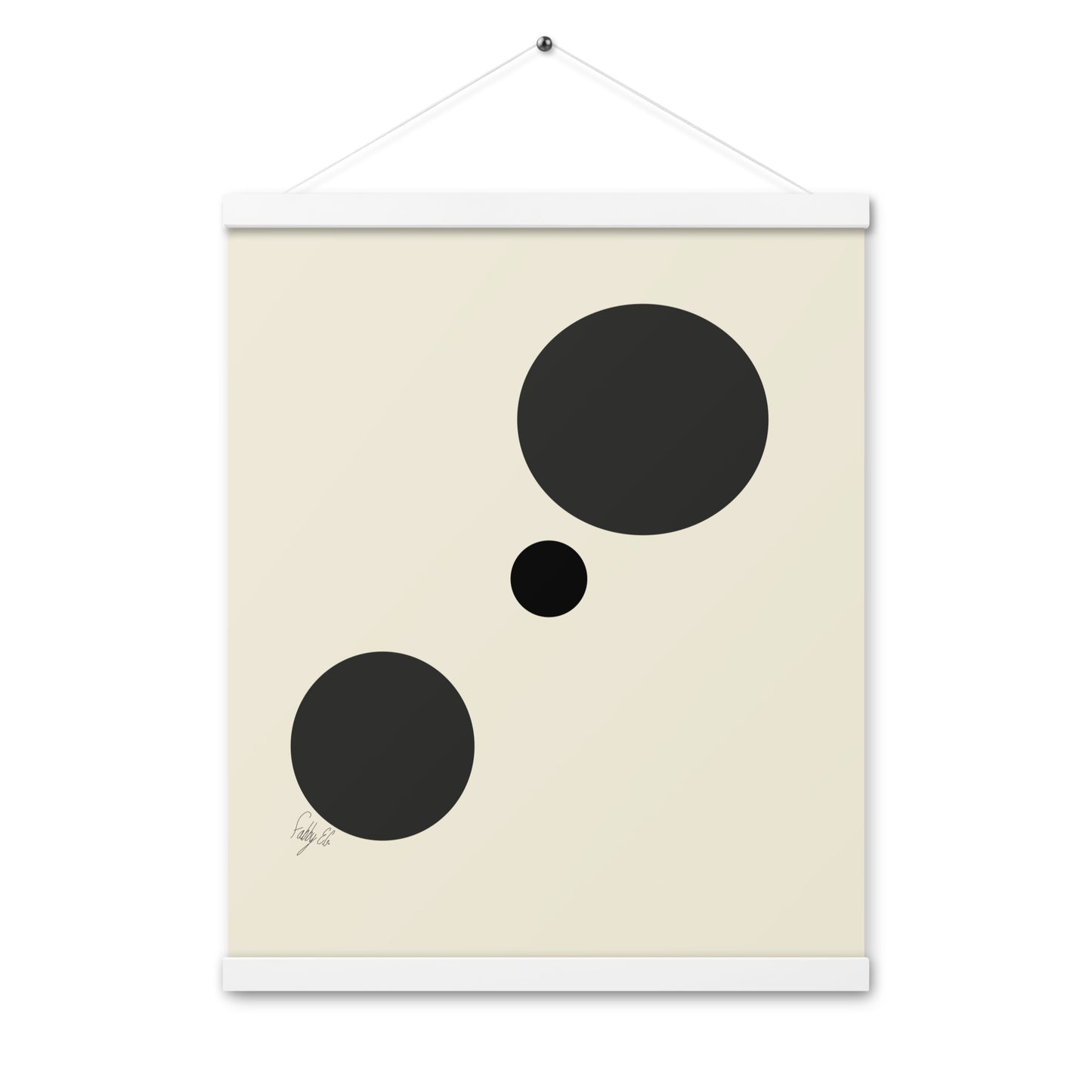 Type A dots Poster with hangers