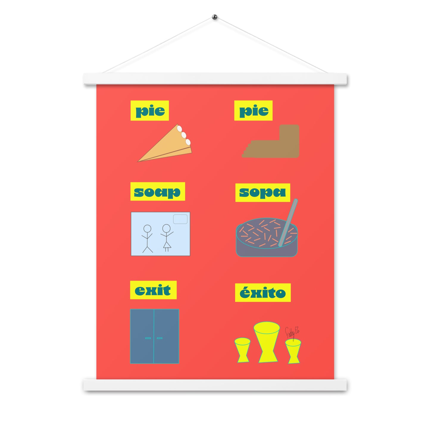 Translation day Poster with hangers