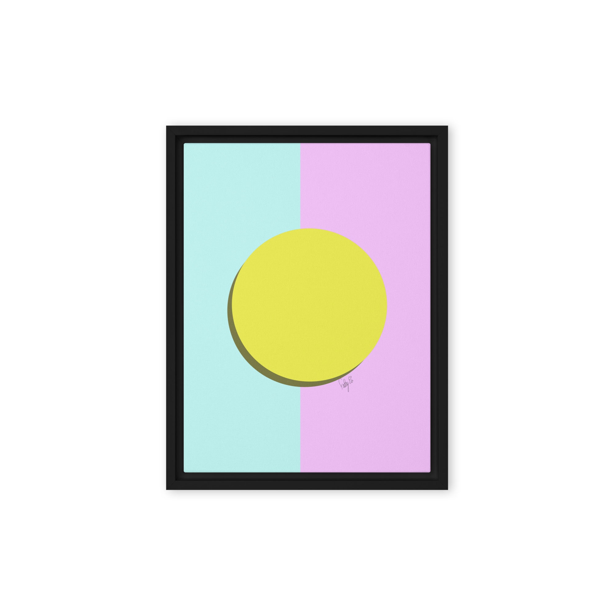 Equal Pay, give me what you owe me framed canvas