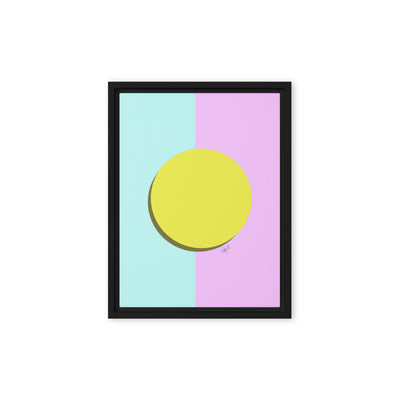 Equal Pay, give me what you owe me framed canvas