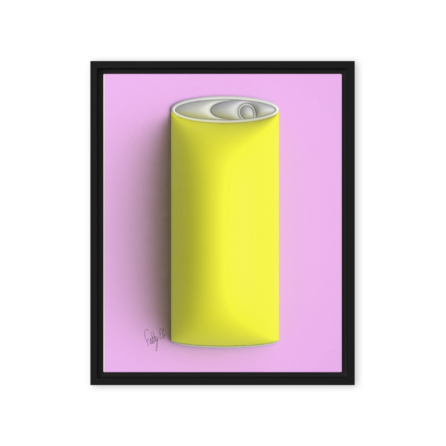 Fun soda 3D framed canvas