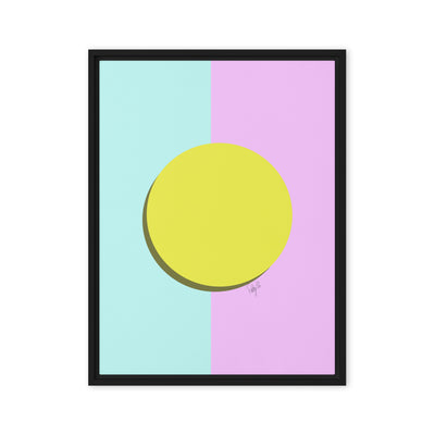 Equal Pay, give me what you owe me framed canvas